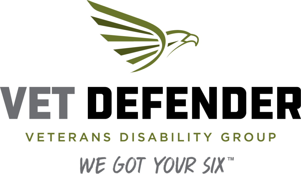 Vet Defender logo for medical evidence in disability claims blog post